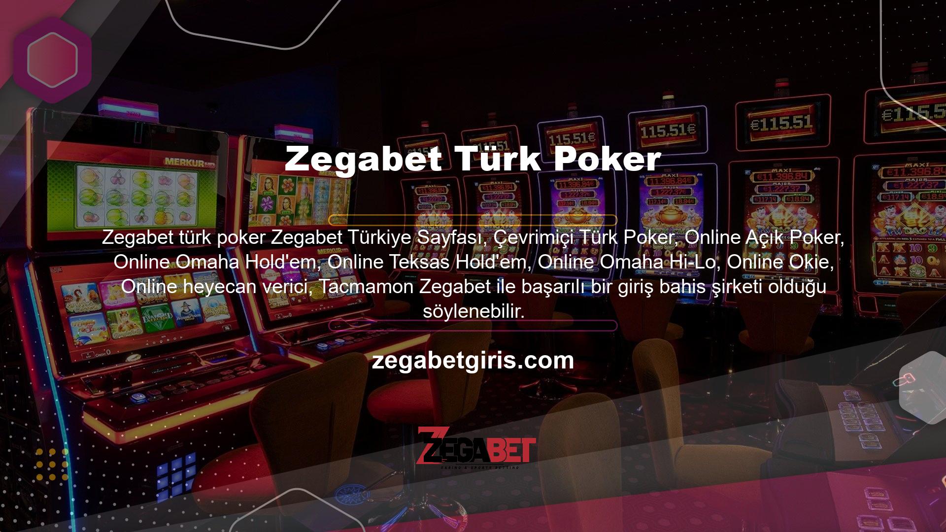 Oyun Zegabet Türkiye alanında en iyilerden biridir