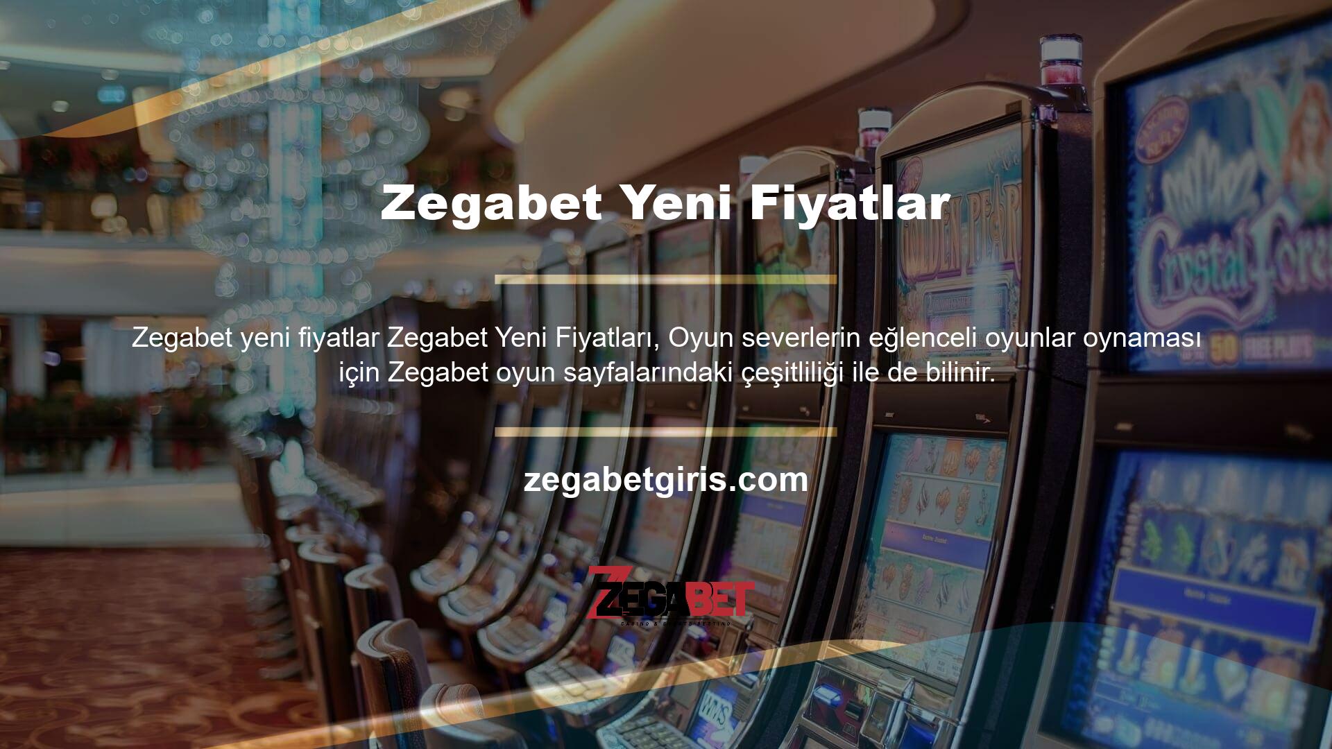 Zegabet oyuncuların paralarına göre oynaması için farklı tablolar tasarladı, bu sitedeki heyecan her zaman zirve yapıyor ve para kazanma olasılığı en üst düzeydeydi